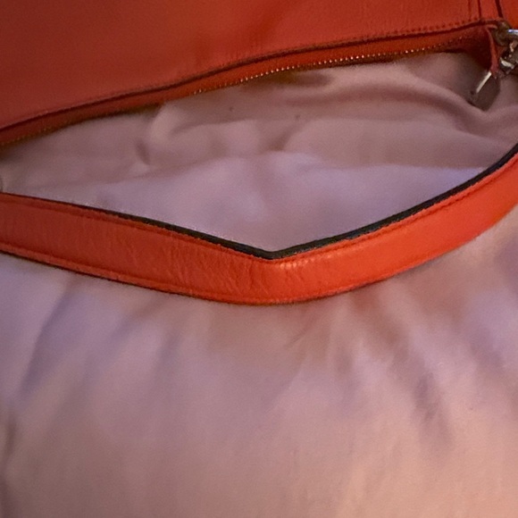 Coach Vibrant Orange Shoulder Bag - Picture 4 of 9